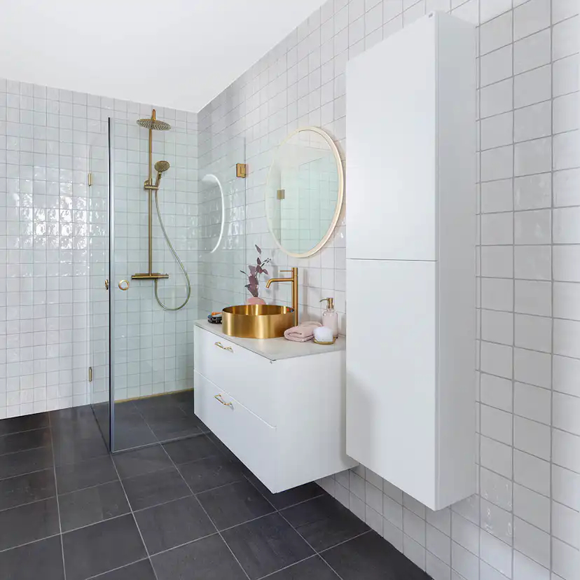 Kakel Natucer Ceramica Natural Stow Bianco Vit 10x10 cm