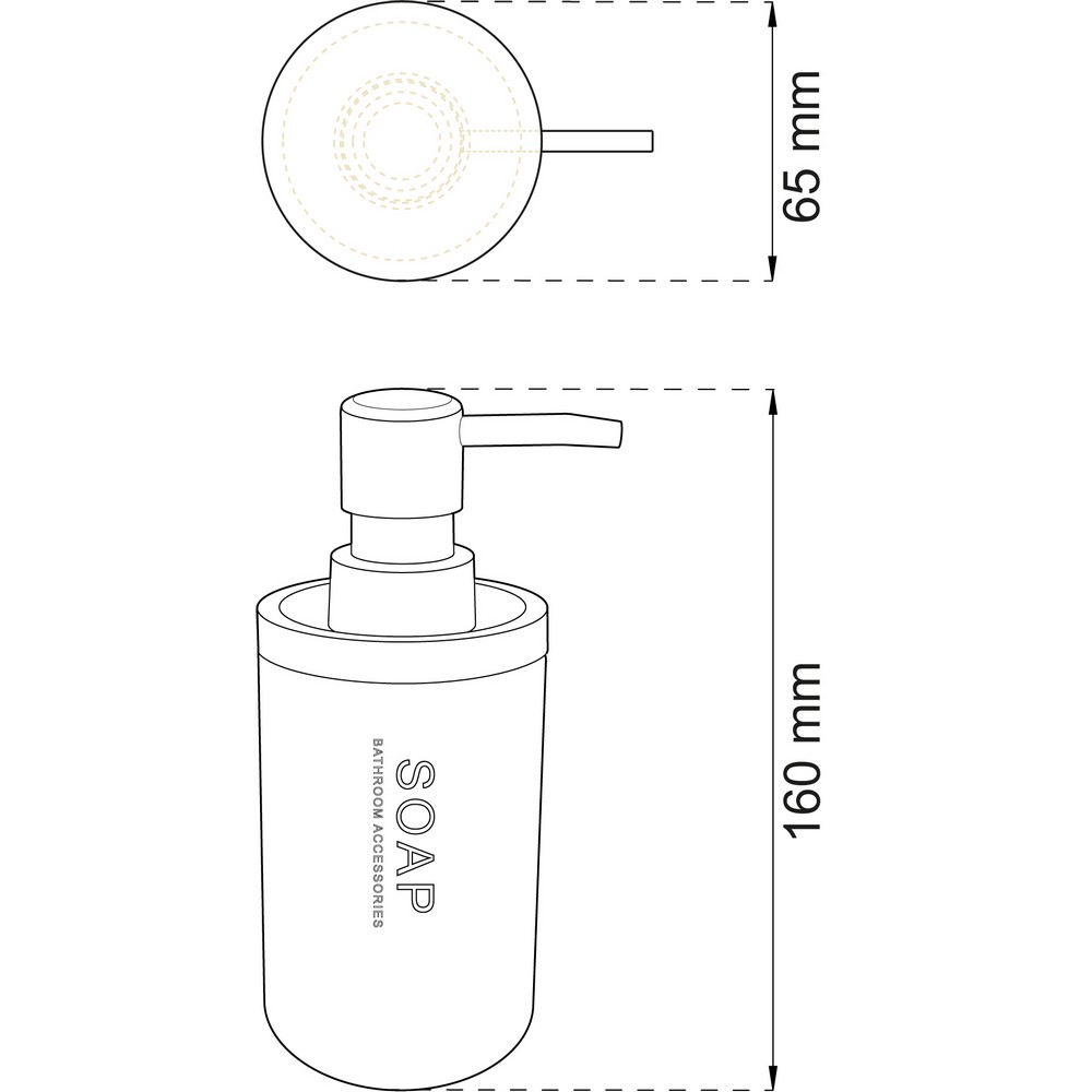 Tvålpump Habo Nature