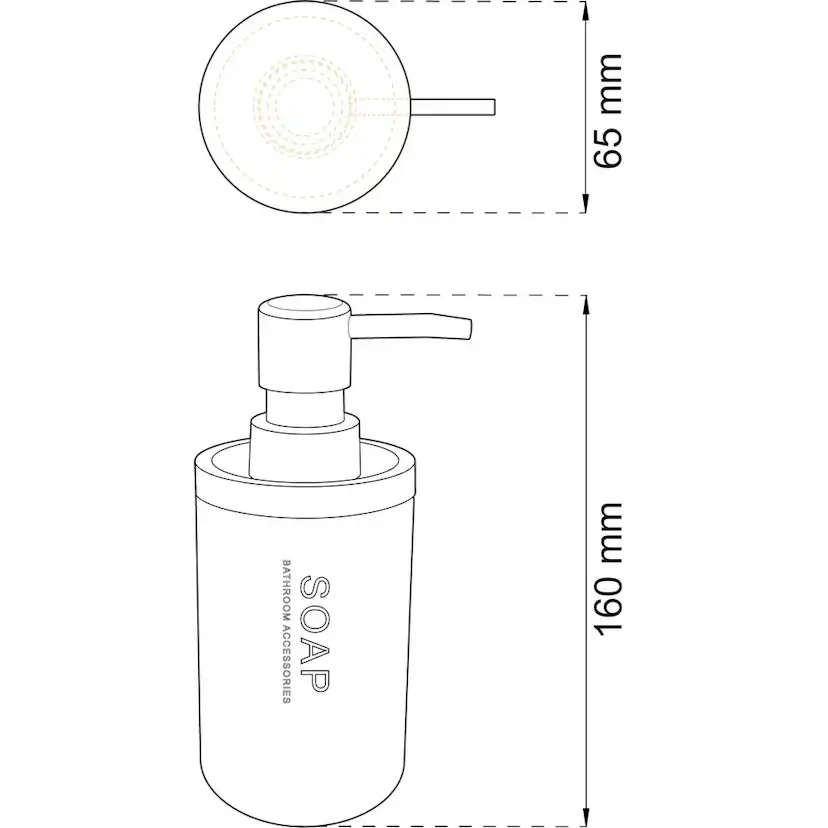 Tvålpump Habo Nature