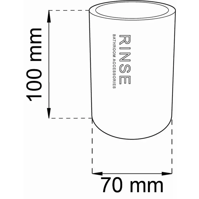Tandborstmugg Habo Nature