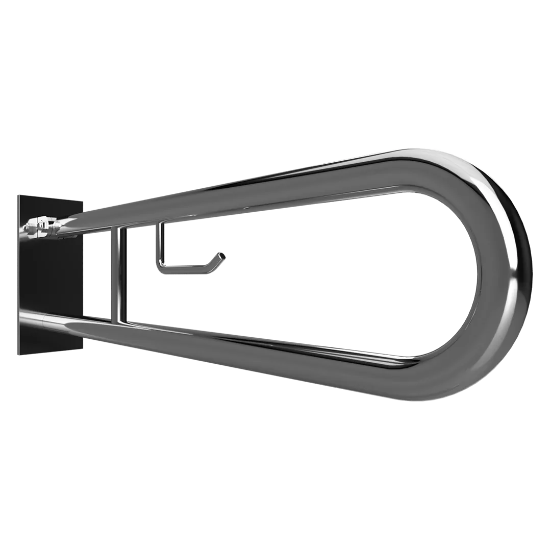 Stödhandtag Bemeta Help Med toalettpappershållare 800 mm