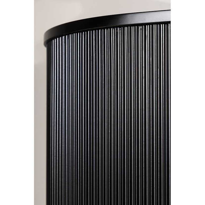 Sidobord Venture Home Loca Svart Vägghängt Bord med Skåp