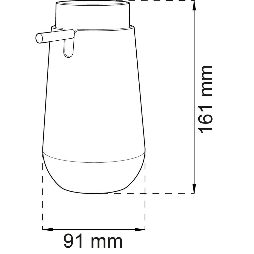 Tvålpump Habo Acacia Svart