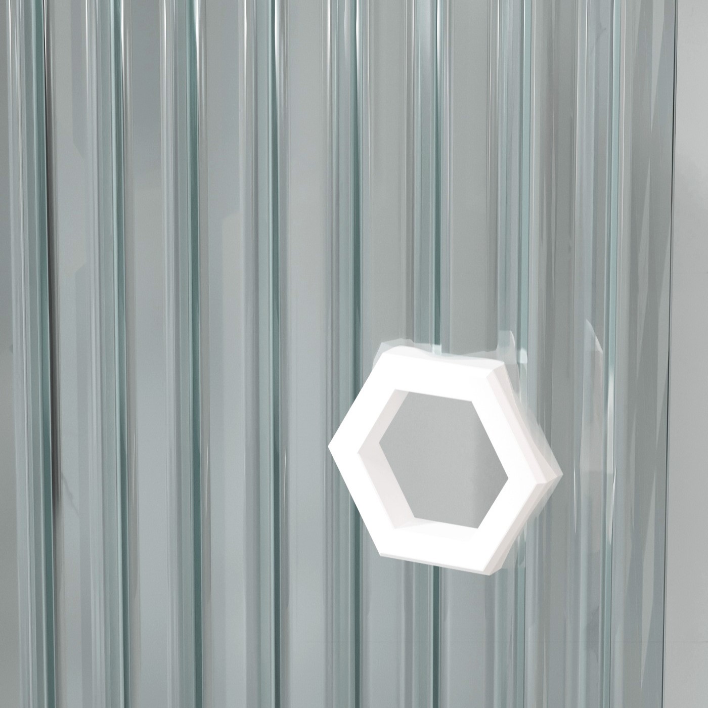 Duschhörn Hietakari Forma 369 Fast Vägg och Vikbar Dörr