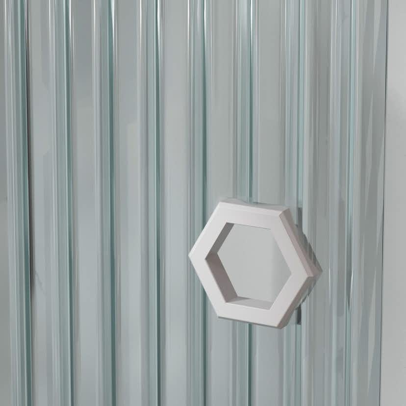 Duschhörn Hietakari Forma 369 Fast Vägg och Vikbar Dörr