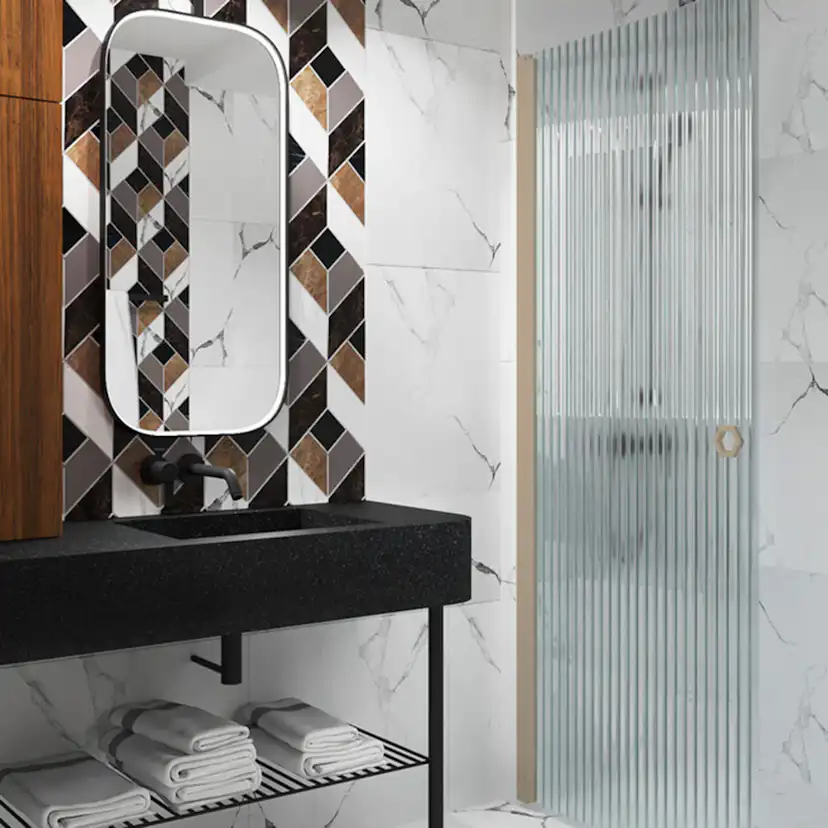 Duschdörr Hietakari Forma 302 Vändbar