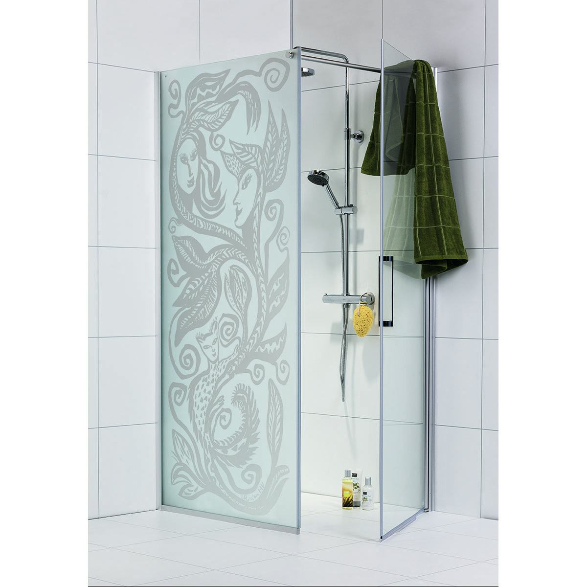 Duschhörn Noro Frost Concept Happy+Klarglas