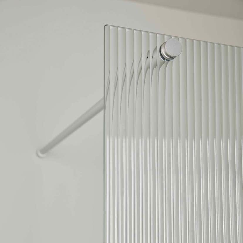 Duschvägg Noro Frost 115 Linjeglas