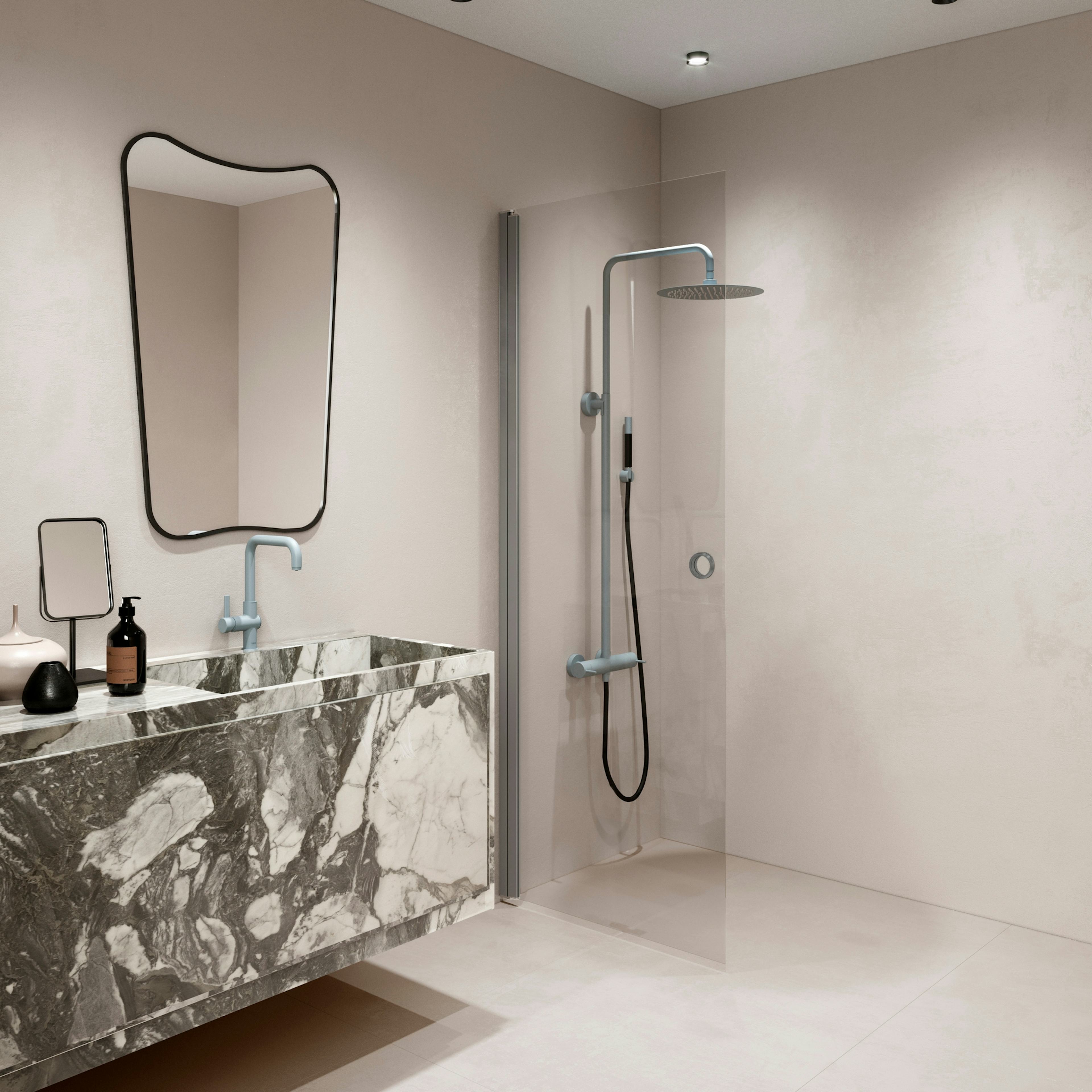 Duschdörr Hietakari Forma 302 Vändbar