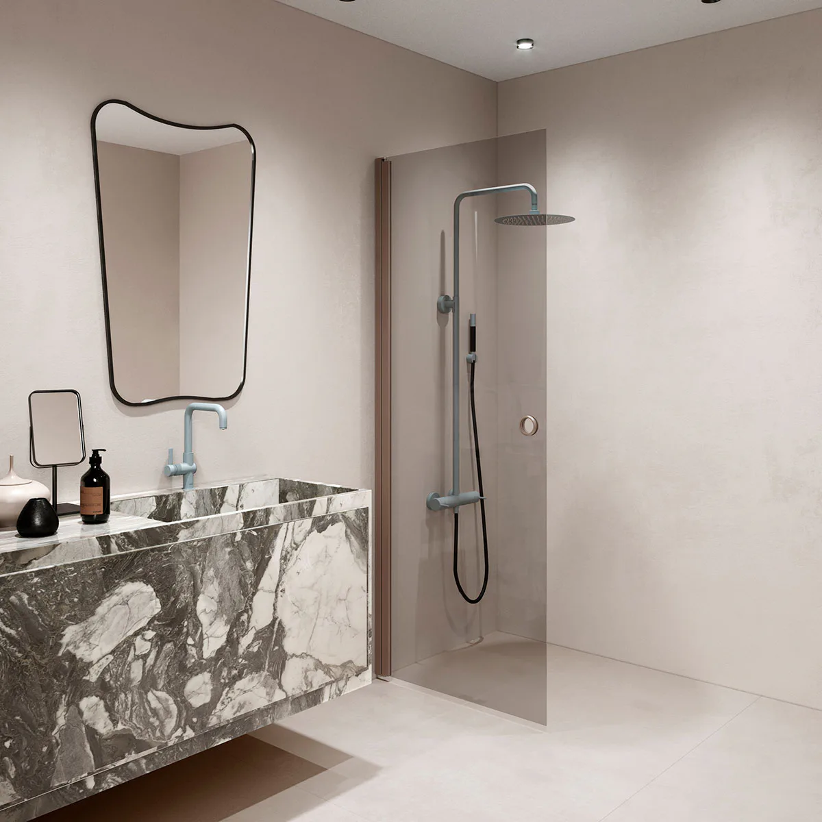 Duschdörr Hietakari Forma 302 Vändbar