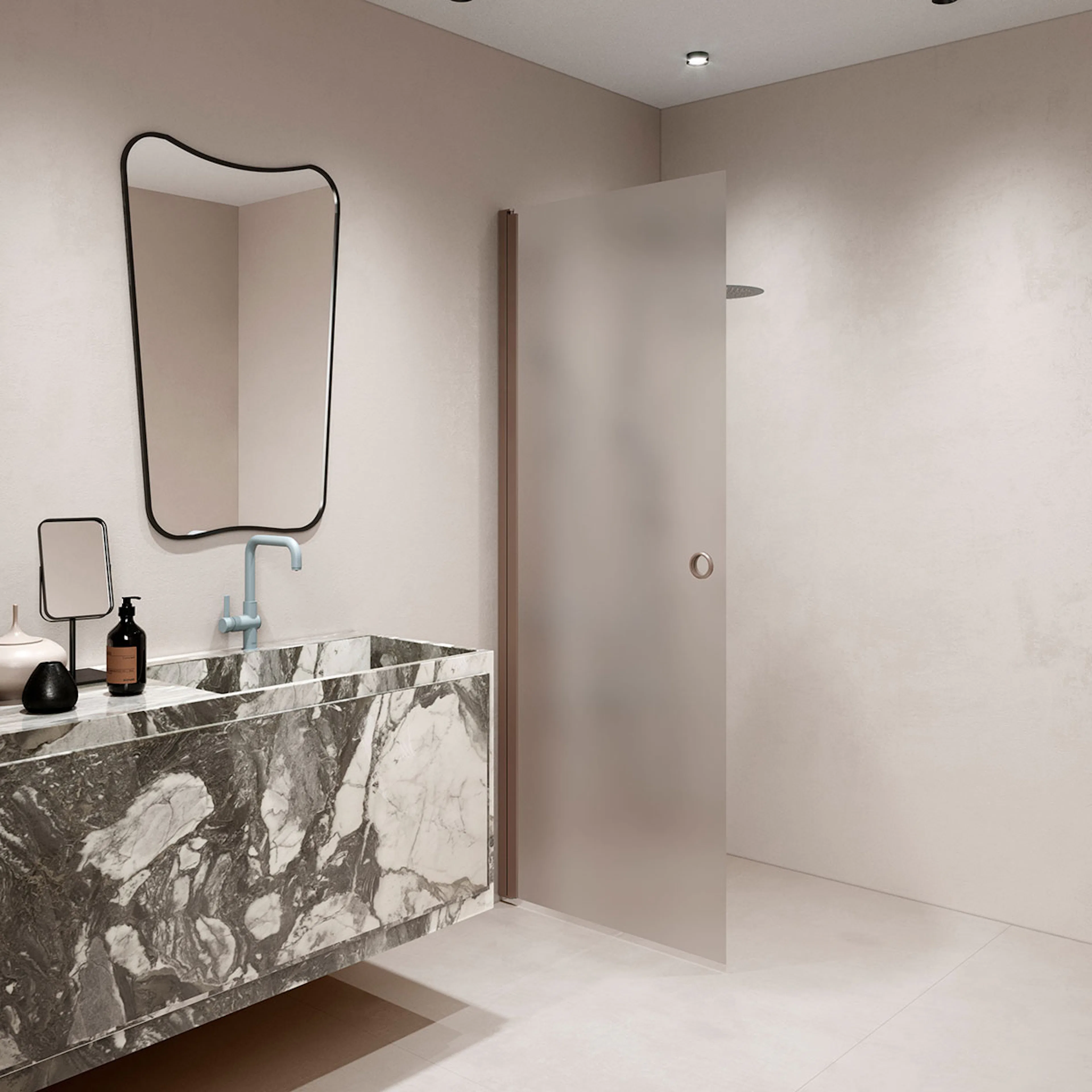 Duschdörr Hietakari Forma 302 Vändbar