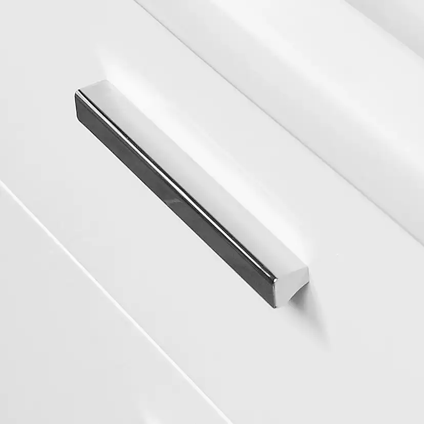 Handtag 4AQUA Krom Kantigt