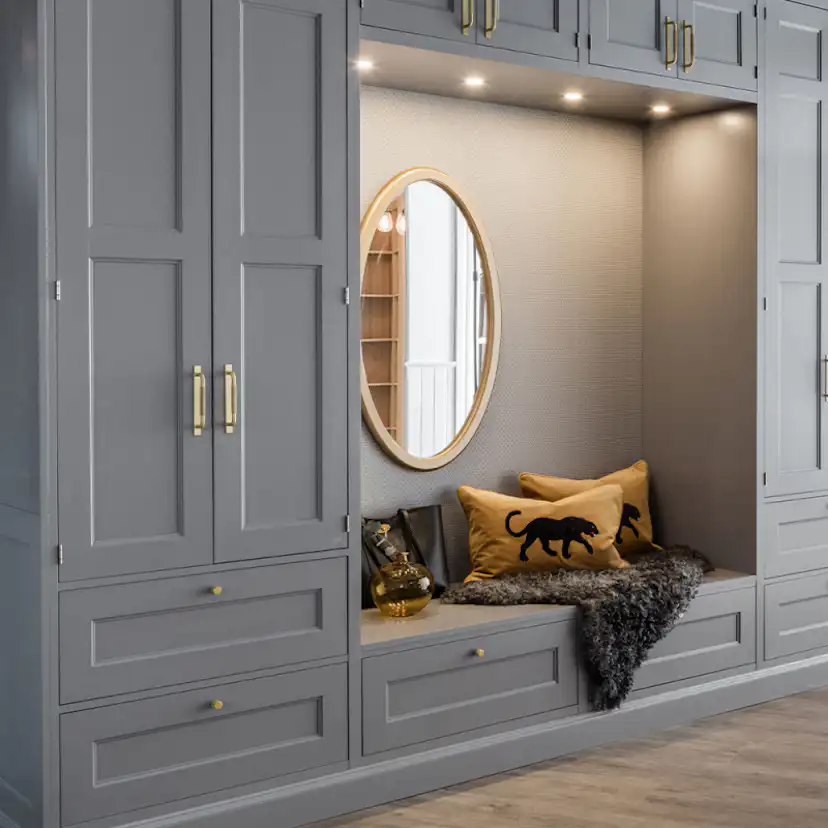 Handtag Beslag Design Helix med Bricka