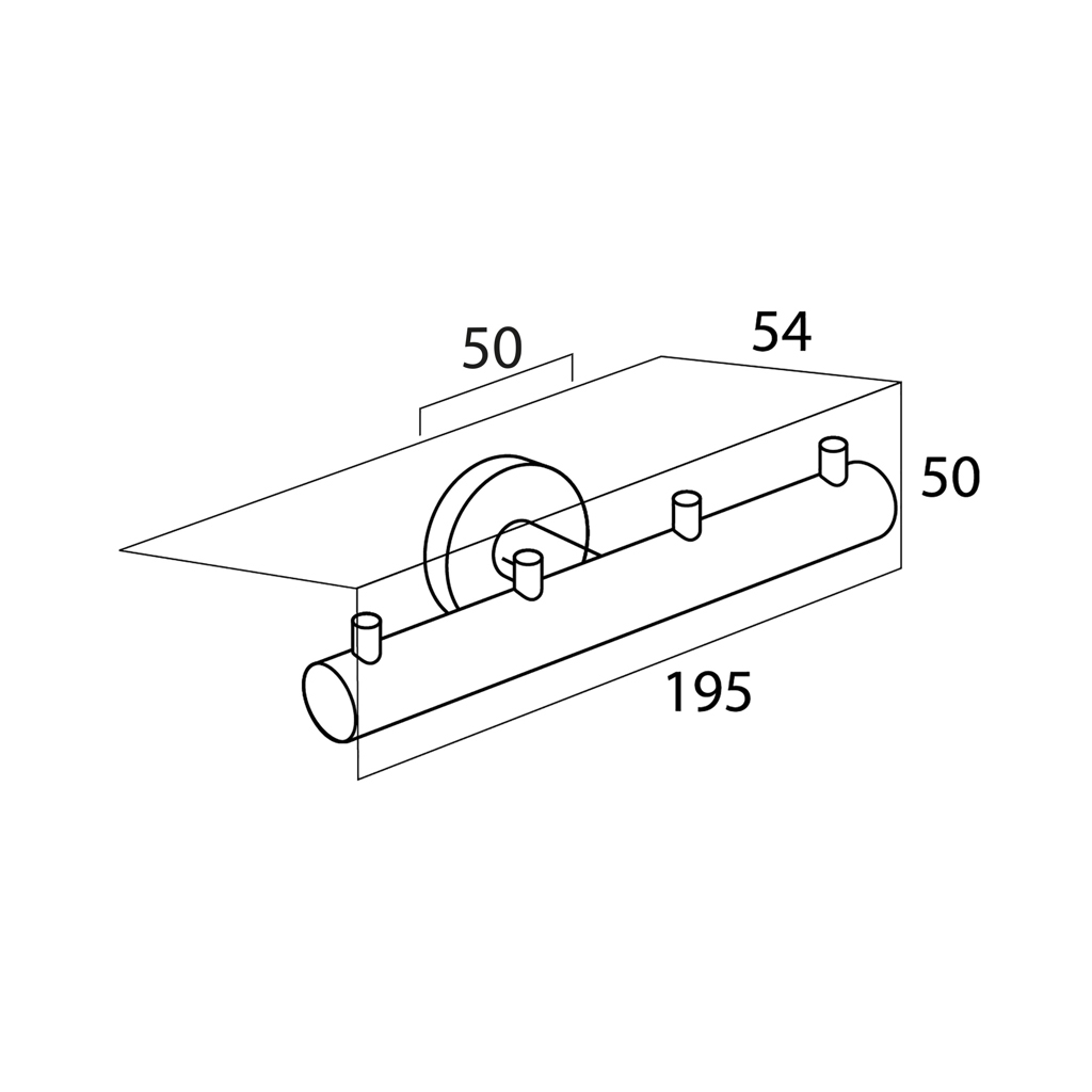 Handdukskrok Tiger Boston 4-Krok
