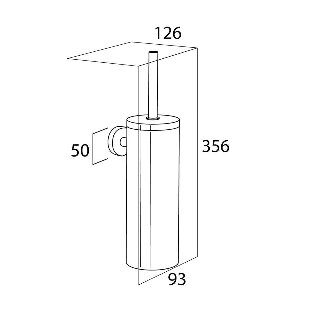 Toalettborste Tiger Boston