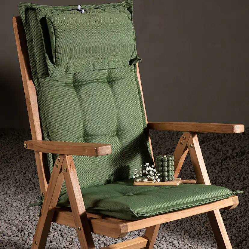 Positionsdyna Venture Home Olivgrön, Utomhus Användning, Bekväm Dyna för Positionsstol