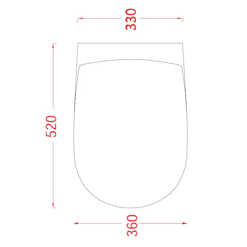 Vägghängd Toalettstol Lavabo File 2.0 Rimless