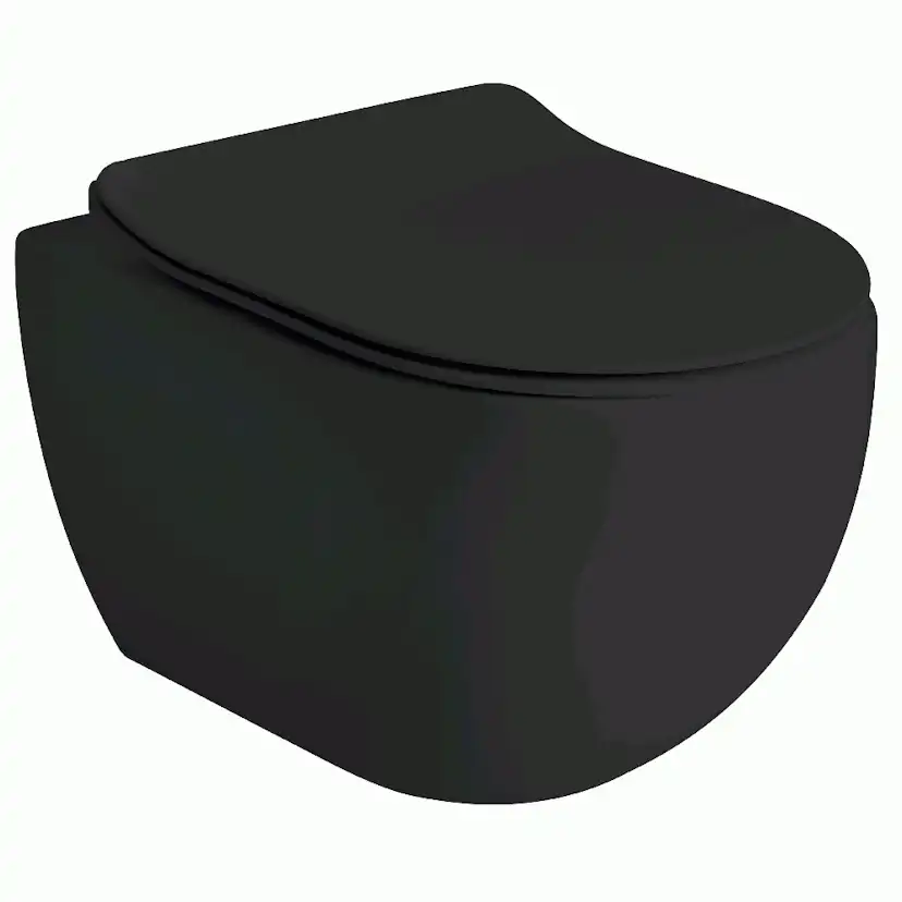 Vägghängd Toalettstol Lavabo Glomp Rimless