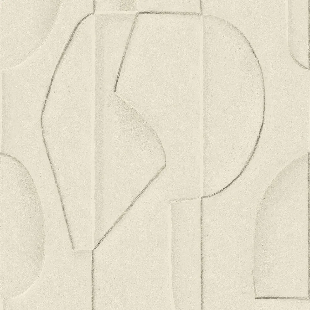 Fototapet Eijffinger Artifact väggbild Sculpted Clay Sand 312480