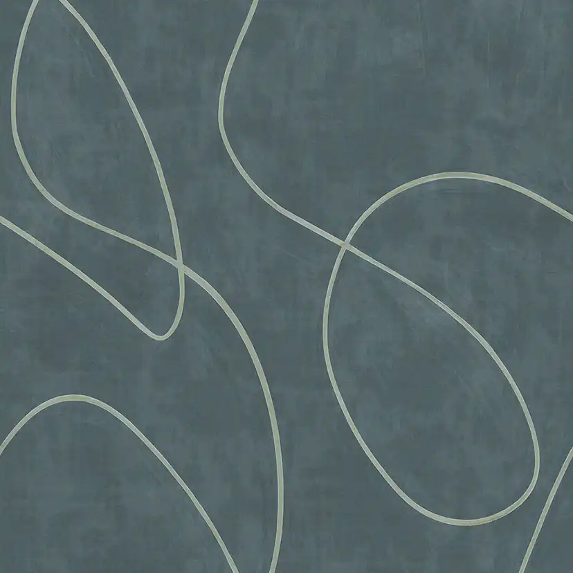 Fototapet Eijffinger Artifact väggbild Painted Lines Indigo 312487