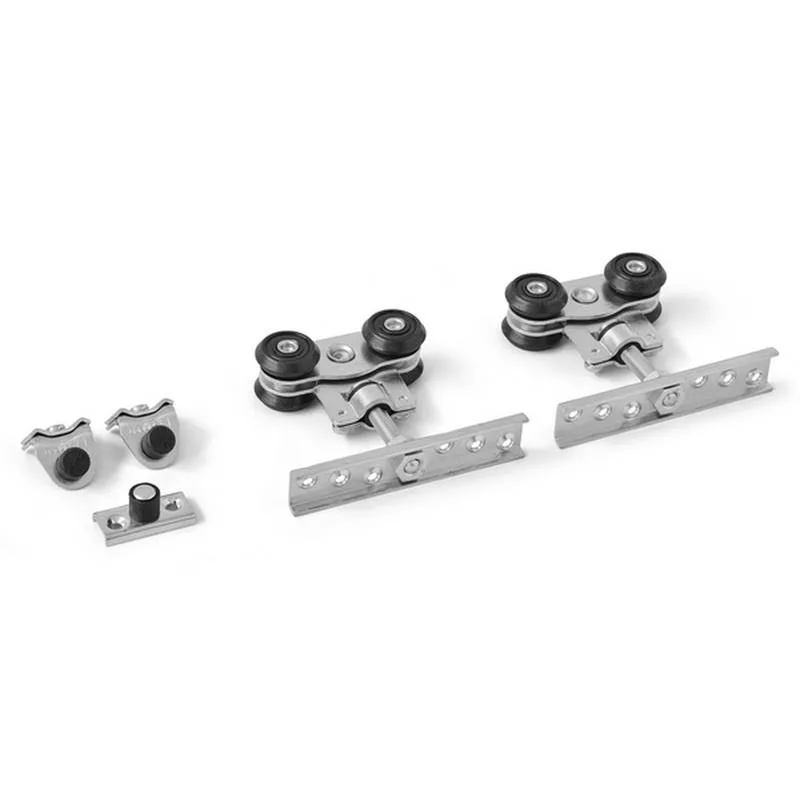 Beslagssats Habo SF-300 Komplett Hjultsats för Skjutdörrsskena SF-300