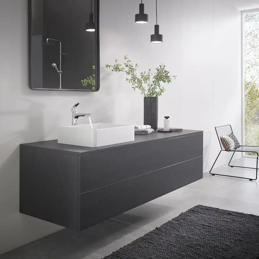 Tvättställsblandare Hansgrohe Focus 190 Hög
