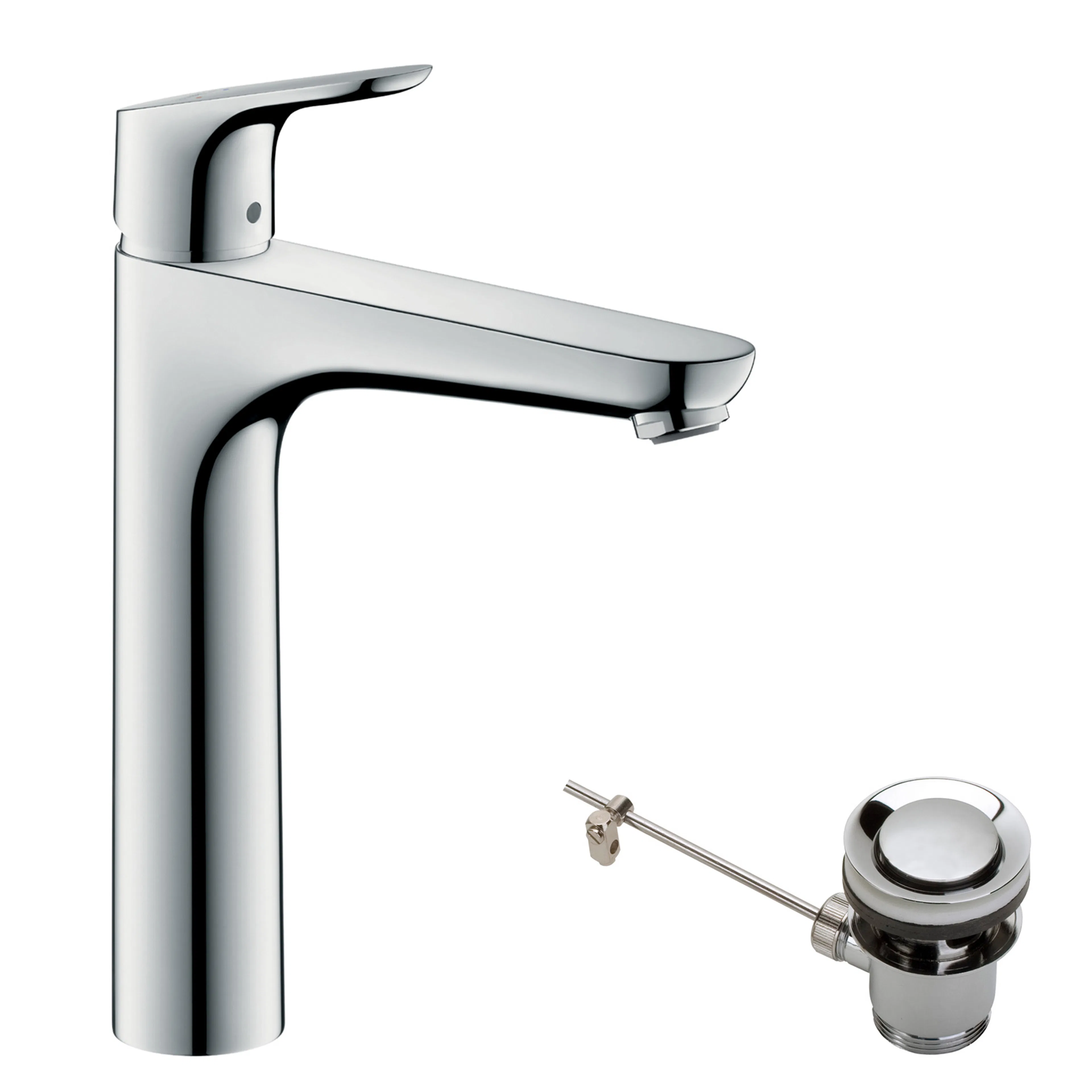 Tvättställsblandare Hansgrohe Focus 190 Hög