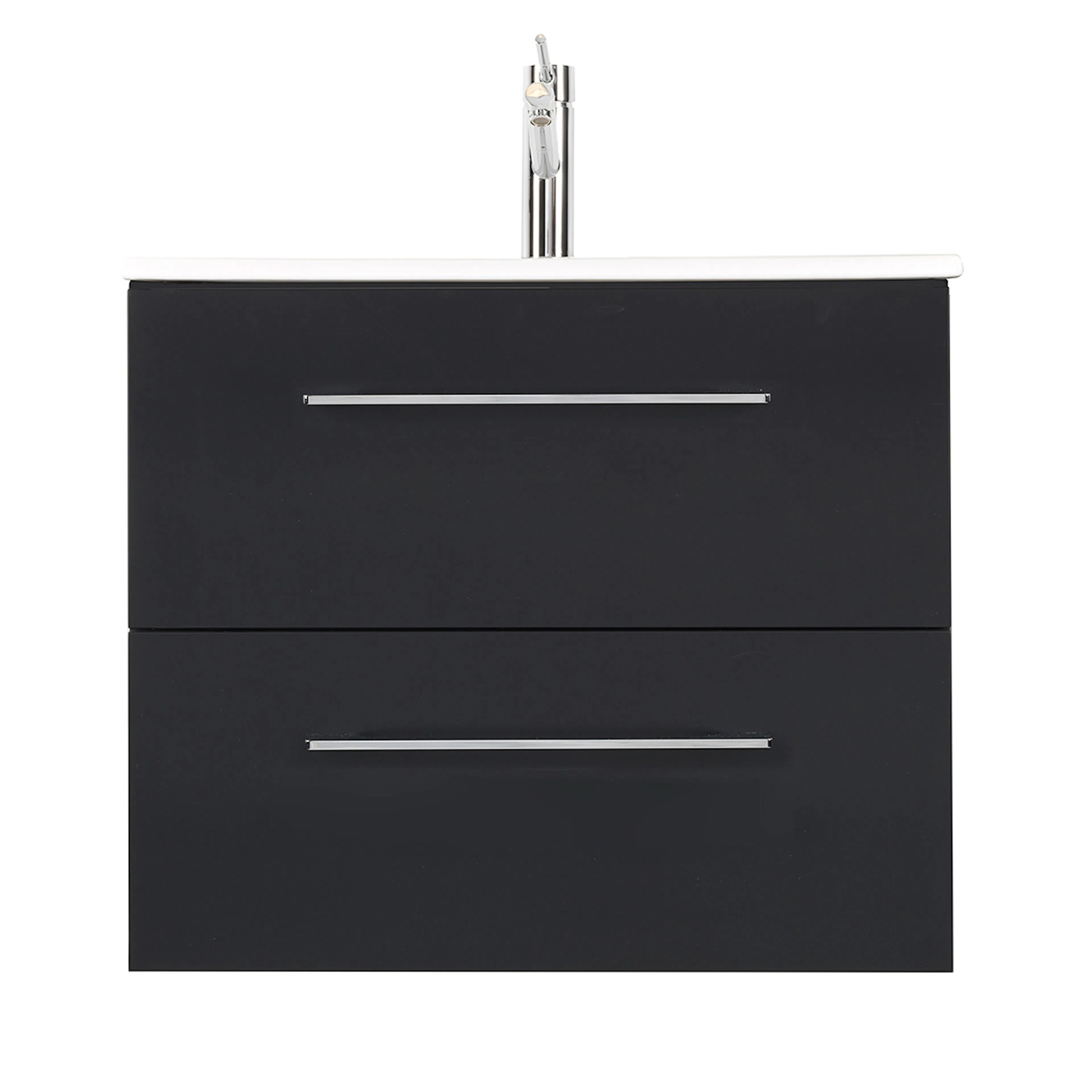 Tvättställsskåp Arredo Spirit Svart