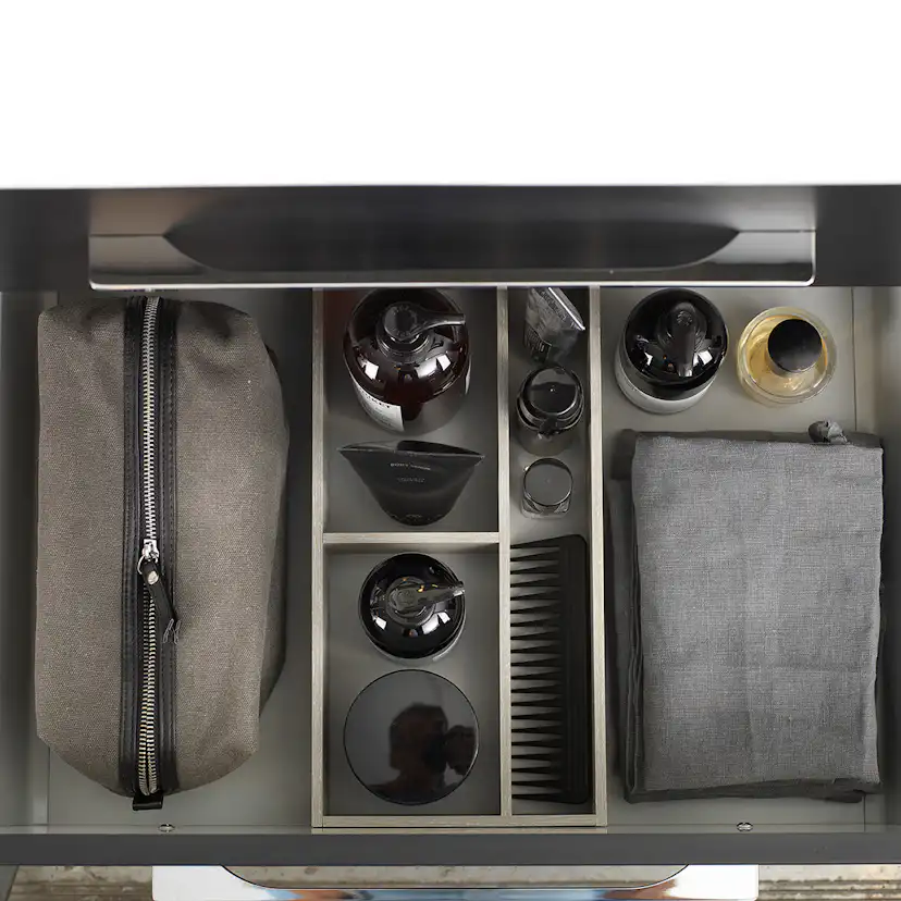 Tvättställsskåp Arredo Spirit Svart