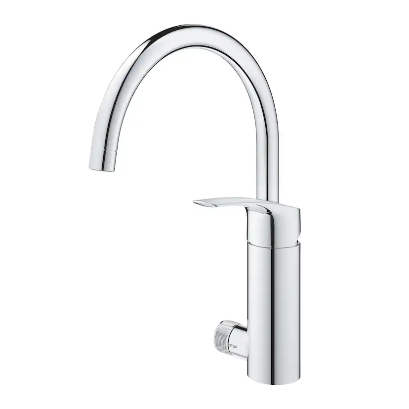 Köksblandare Grohe Eurosmart 31786 Engreppsblandare Diskmaskinsavstängning & Svängbar Pip
