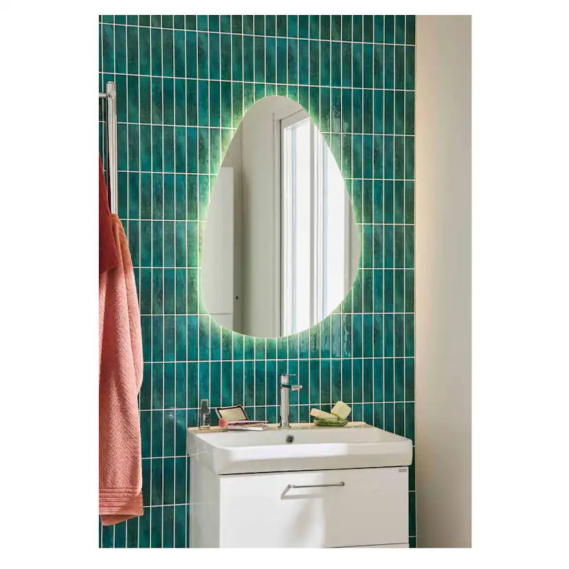 Spegel Noro Glow Pebble 550