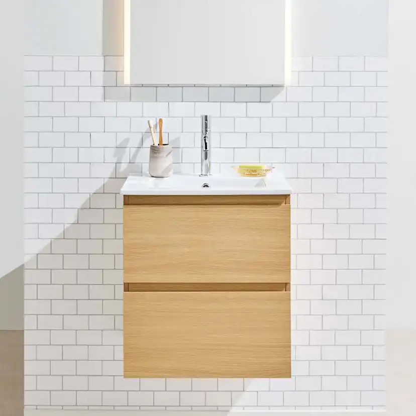 Tvättställsskåp Noro Vega med Tvättställ