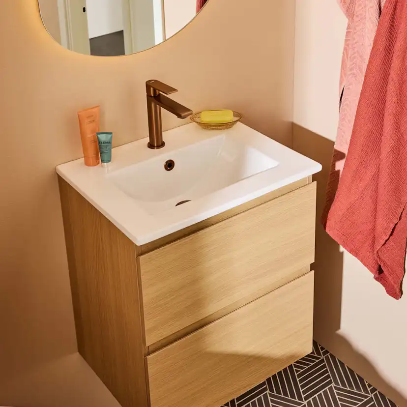 Tvättställsskåp Noro Vega med Tvättställ