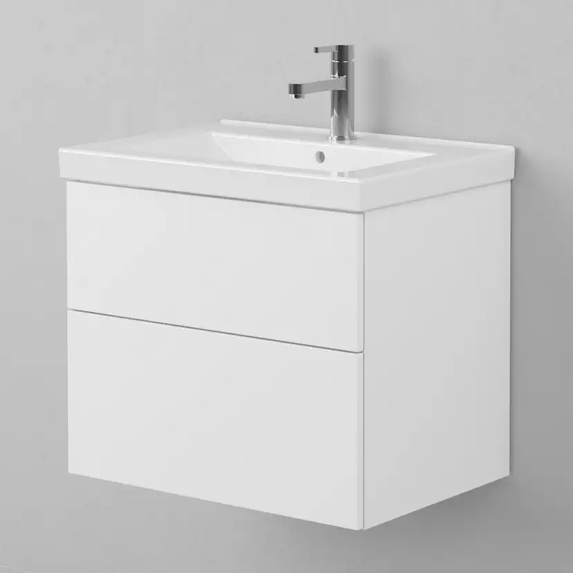 Tvättställsskåp INR Viskan Solid med 2 Lådor