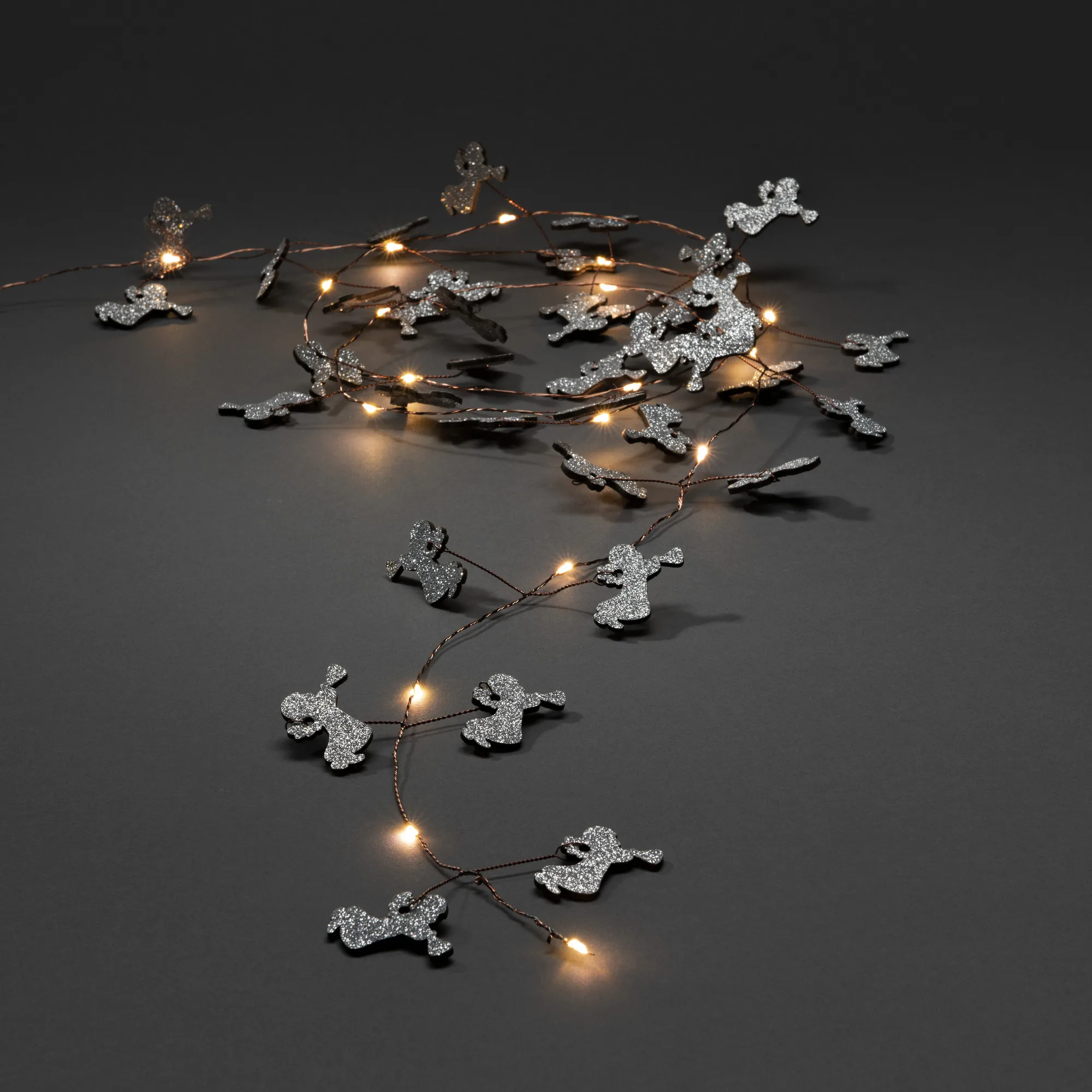 Ljusslinga Gnosjö Konstsmide 19x2 Änglar 20 LED