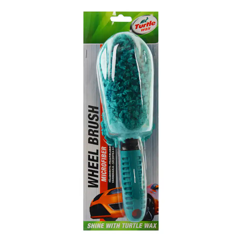 Bilvårdstillbehör Turtle Wax Wheel Brush Microfiber