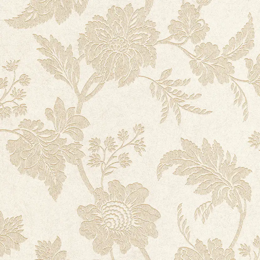Tapet Boutique Klassiska Blommor Metallic 33-335