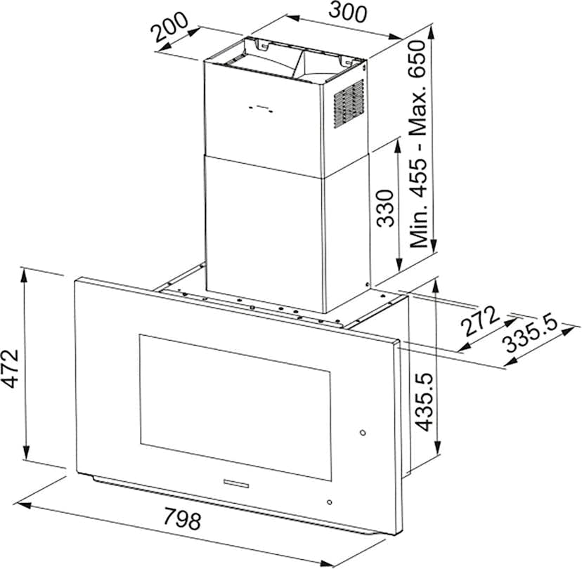 Köksfläkt Franke FKAS A80