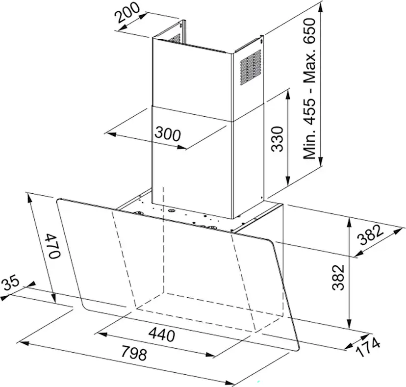 Köksfläkt Franke FVAS A80