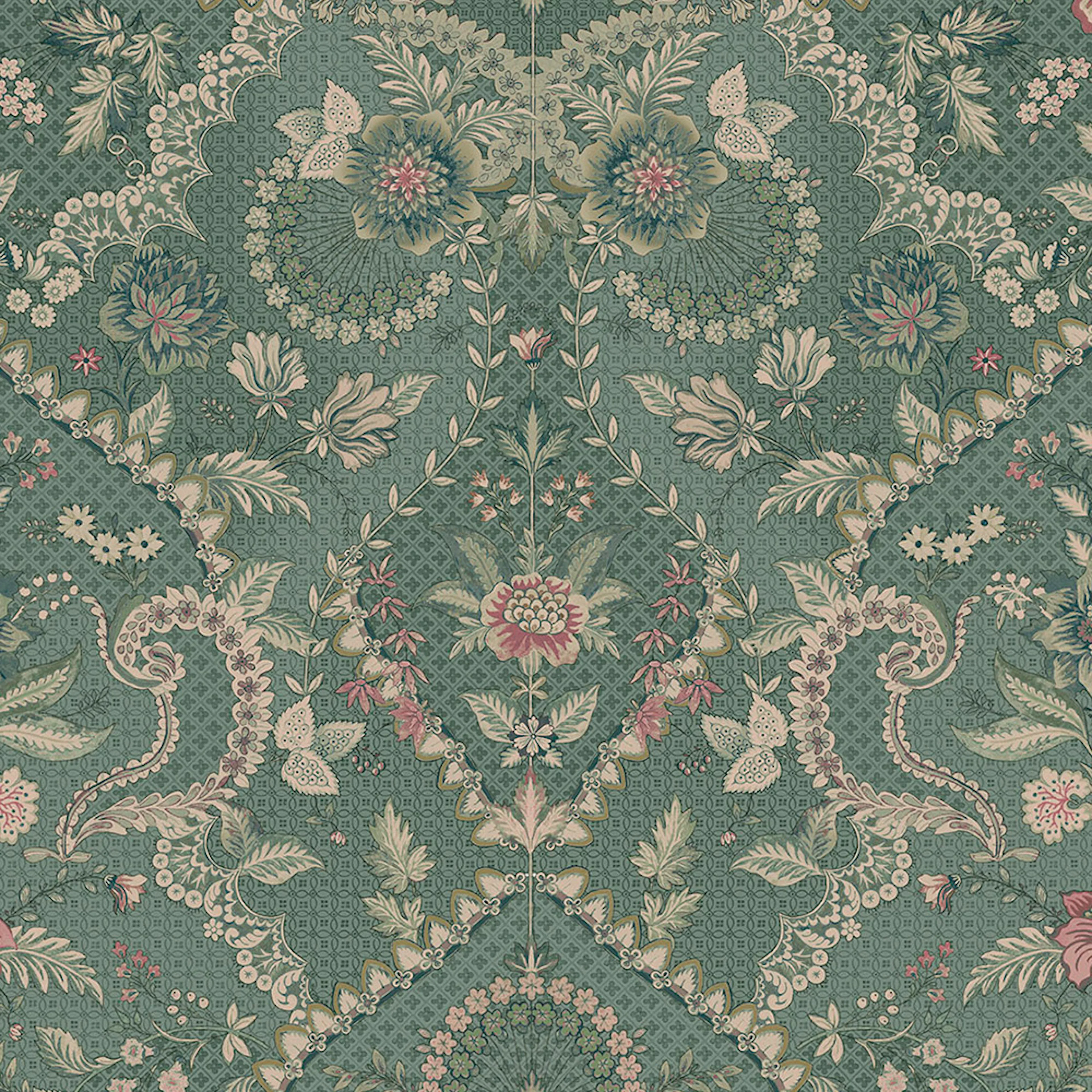 Tapet Eijffinger PIP 2023 333152 Non Woven, Mönstrad Grön