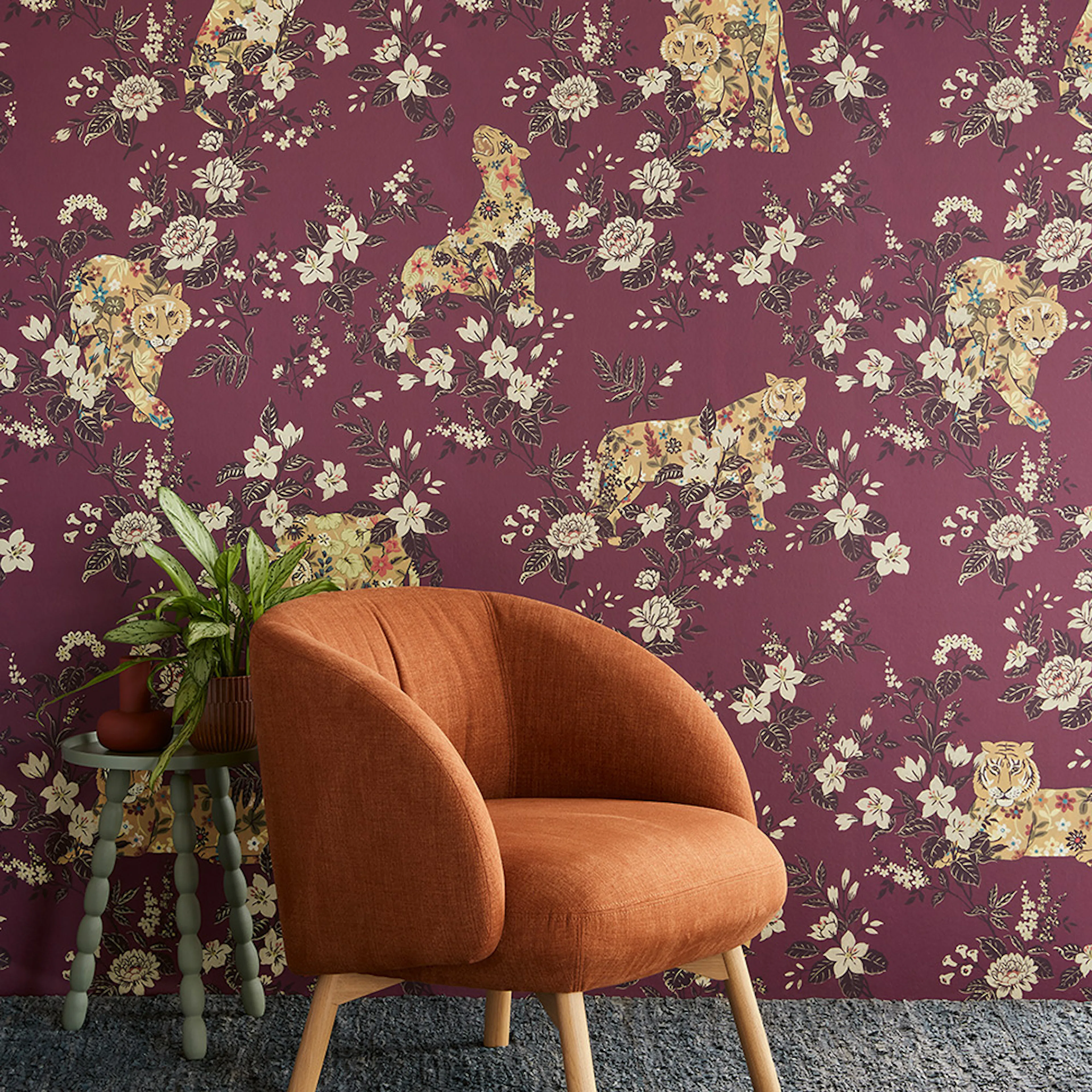 Väggbild Eijffinger Festival Big Cats 333551