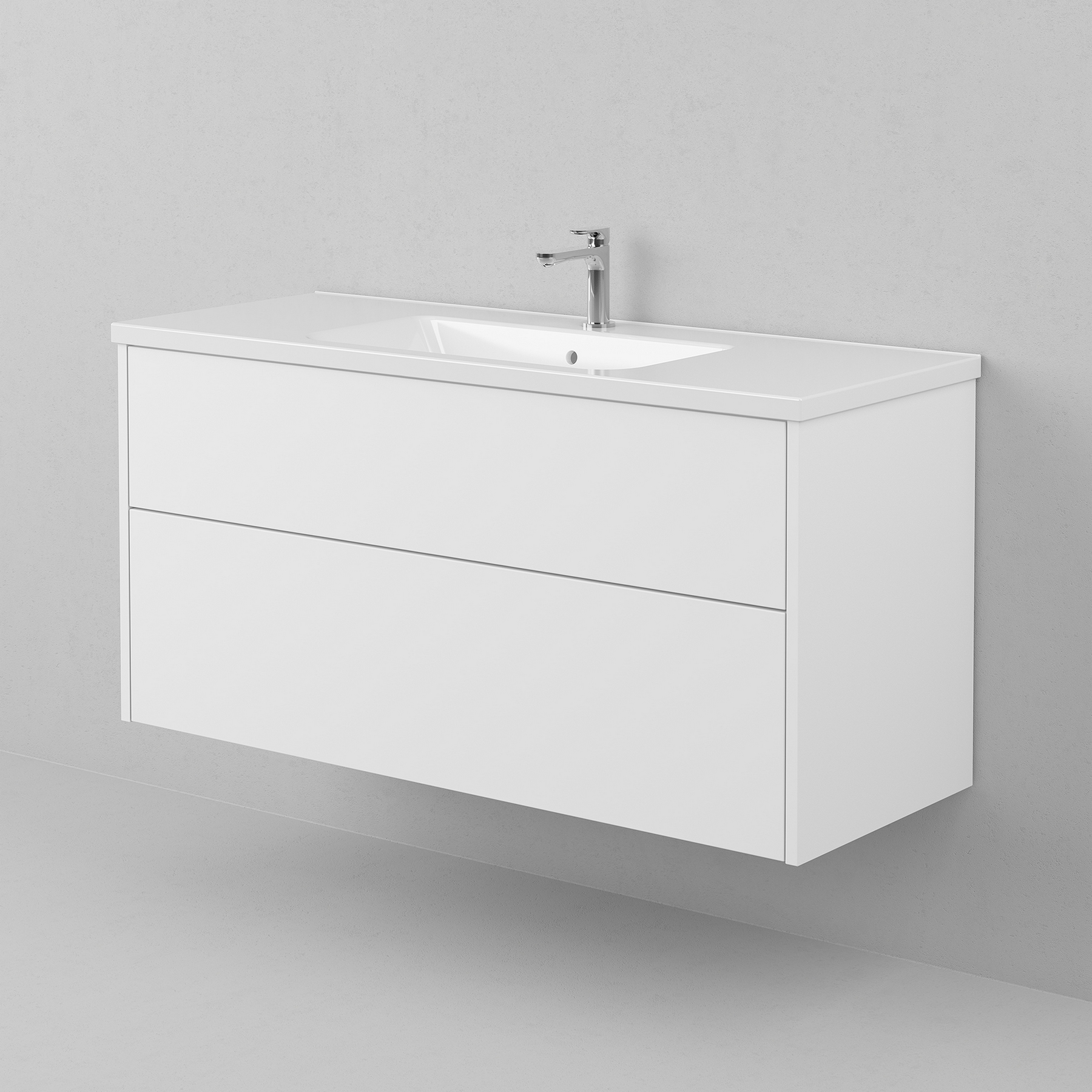 Tvättställsskåp INR Grand Solid med 2 Lådor