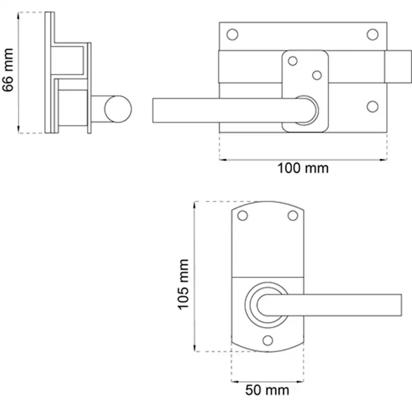 AD-lås Habo 2440/2441