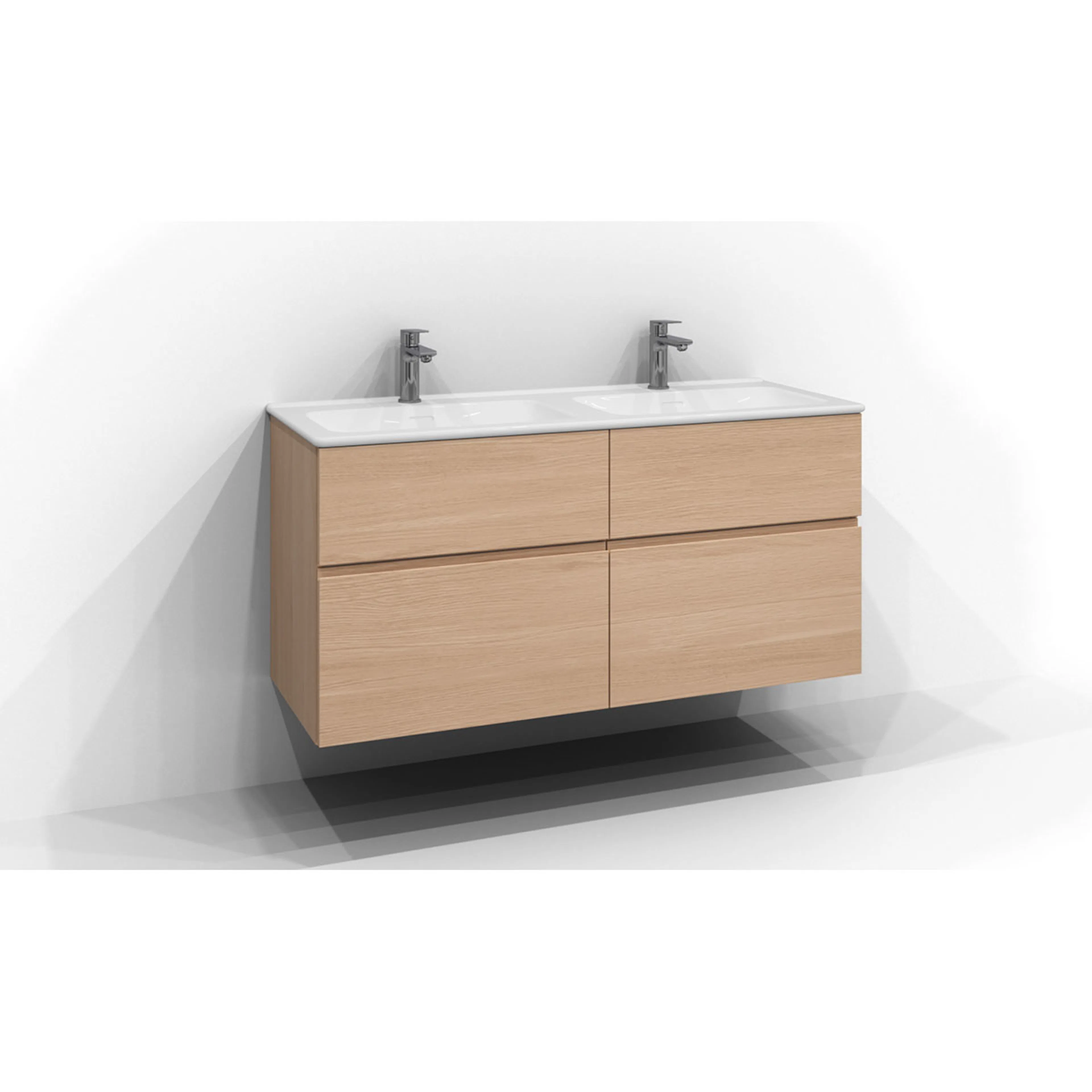 Tvättställsskåp Svedbergs Poem Profil med 4 Lådor