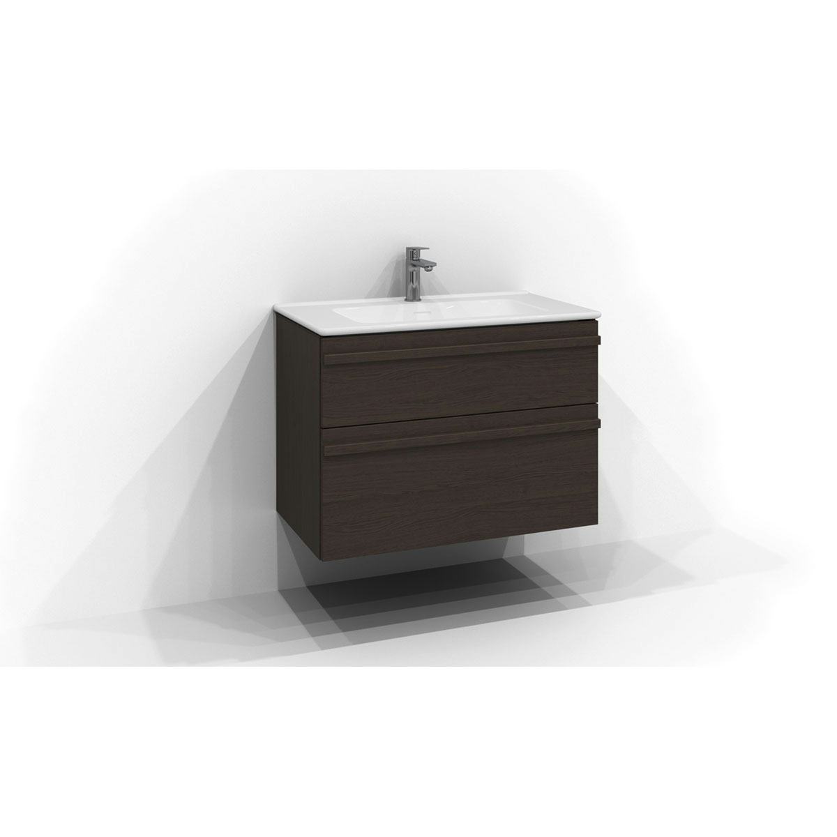 Tvättställsskåp Svedbergs Poem List 450 med 2 Lådor