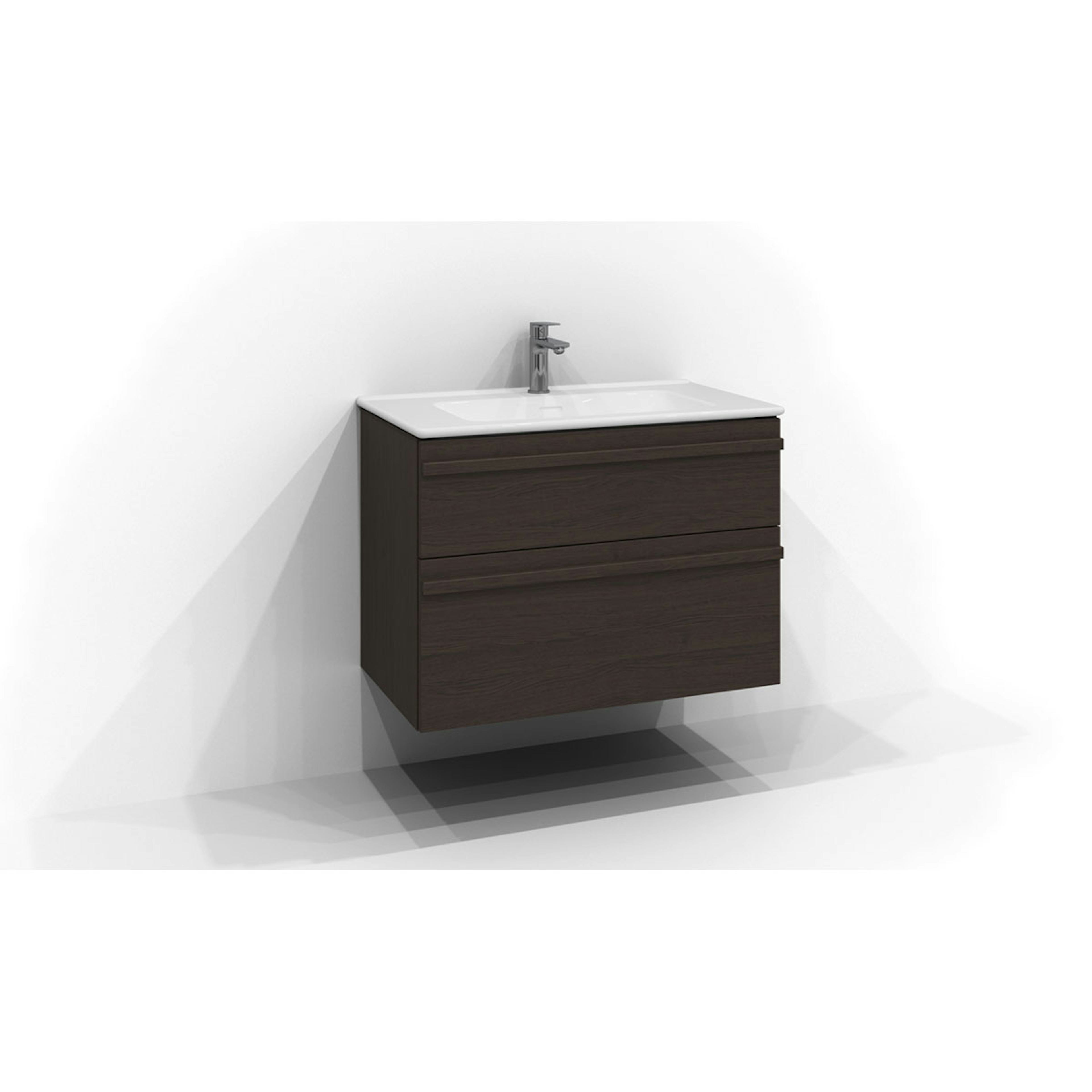 Tvättställsskåp Svedbergs Poem List 450 med 2 Lådor