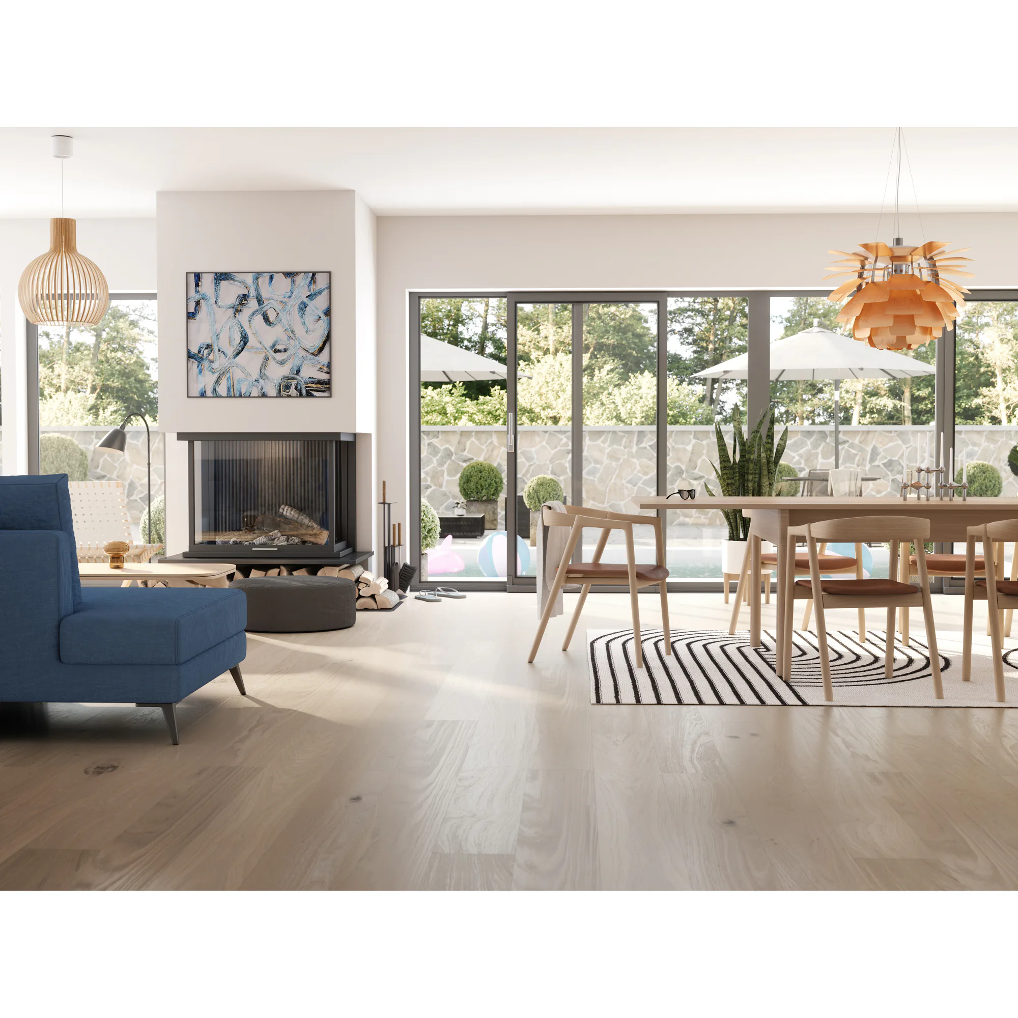 Trägolv Bjelin Härdad Ek Höja 3.0 XL 1-stav