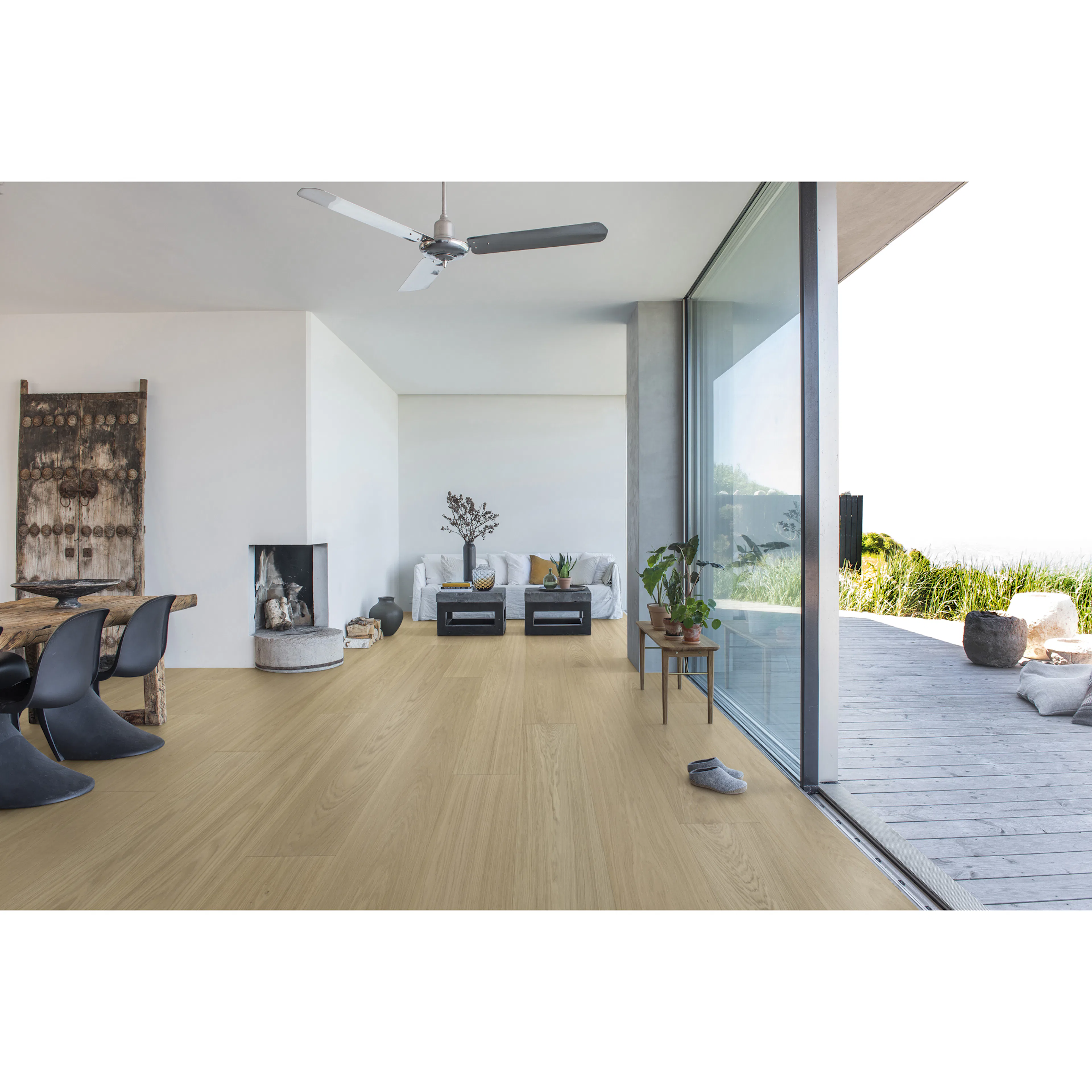 Trägolv Bjelin Härdad Ek Loshult 3.0 XXL 1-stav