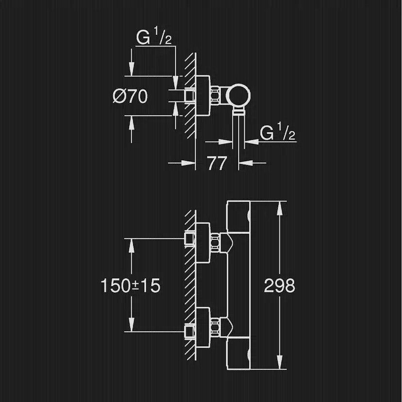 Duschblandare Grohe Precision Get