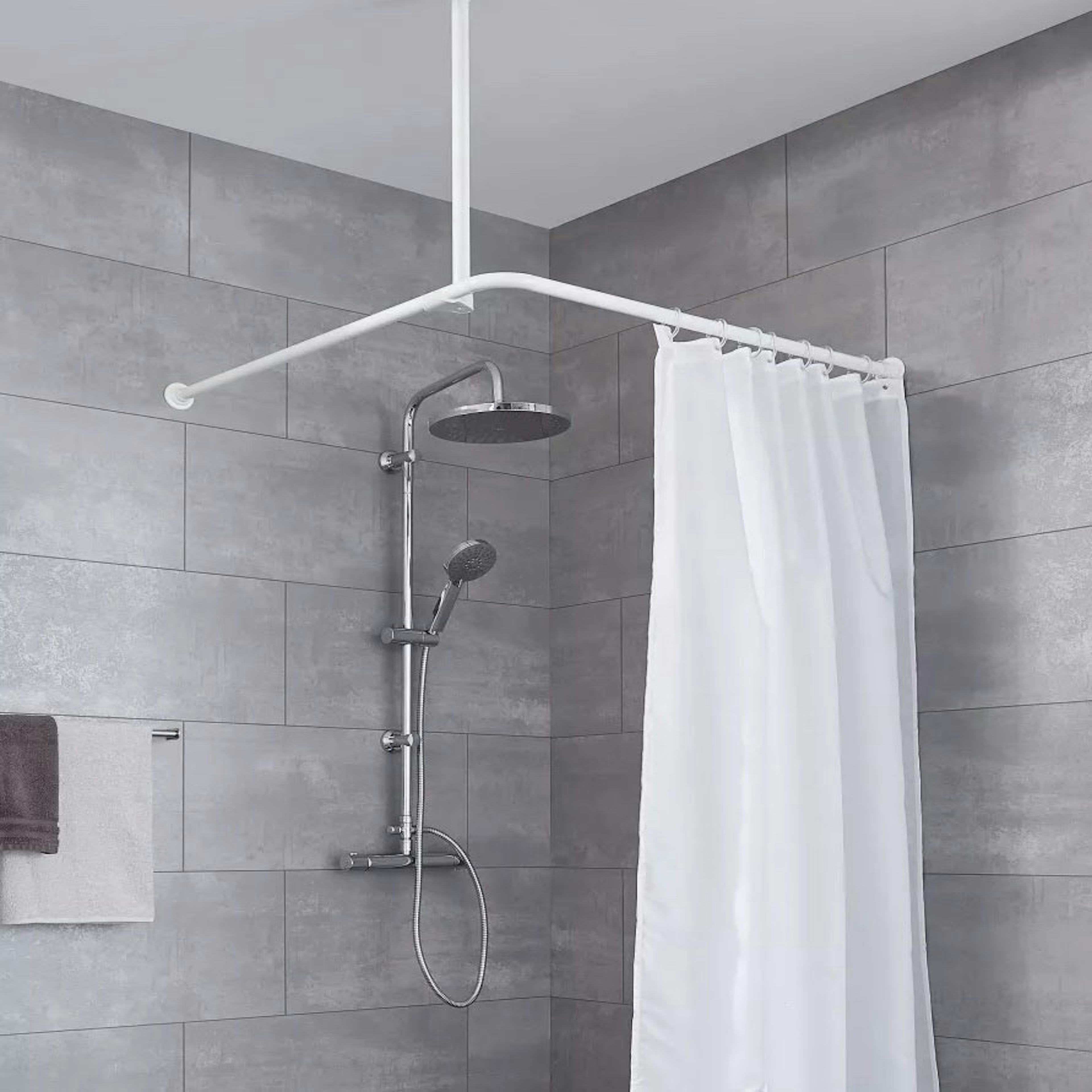 Draperistång Kleine Wolke 90x90 cm Vit